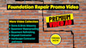 do foundation repair video or basement waterproofing video
