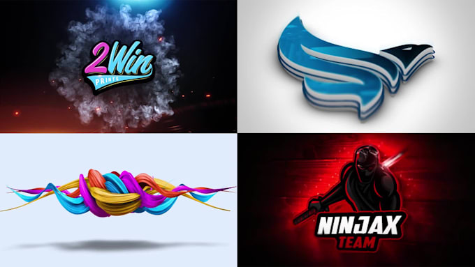 create glorious logo animation or youtube intro video