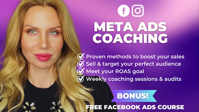 be your meta ads coach to boost your sales