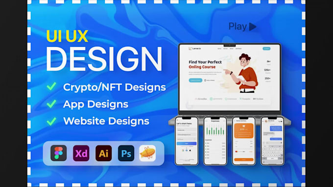 Create ui ux designs, mobile app design ui and web ui design by Uxbee ...