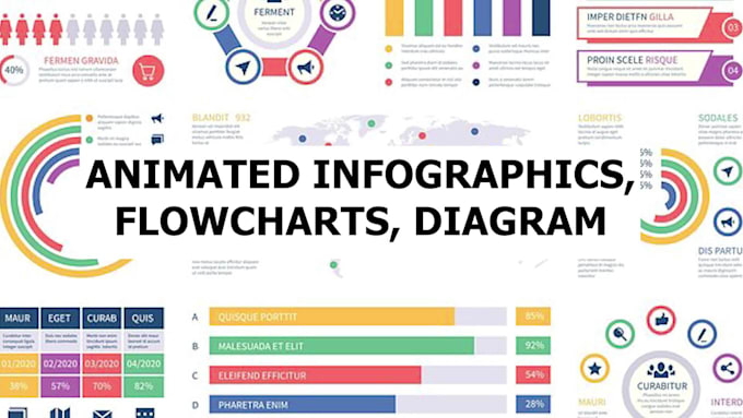 create animated infographics, flowcharts, diagram