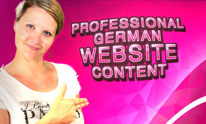 write website articles and blogs in german, SEO optimized
