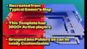 create red vs blue map similar to typical gamers map