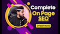 complete advance on page SEO with rank math for wordpress