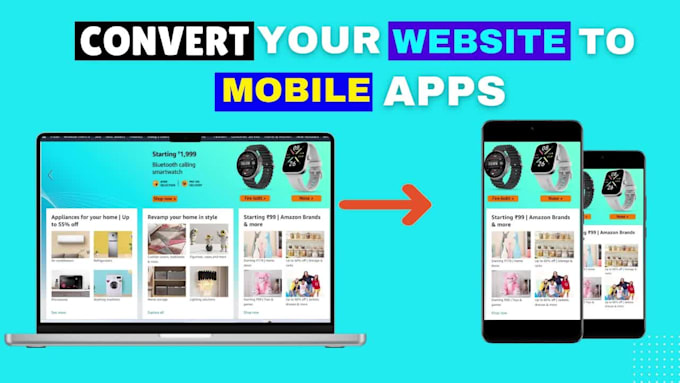 convert website into android application
