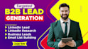 do b2b lead generation by using linkedin