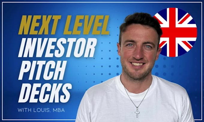 design an investor pitch deck presentation for your startup business