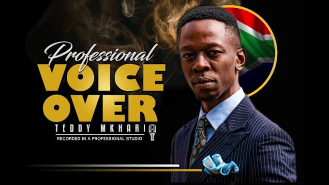 record a south african male voice over