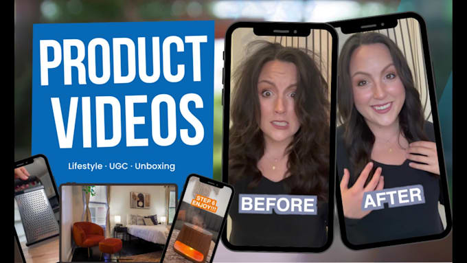 create ugc, unboxing, or how to product videos