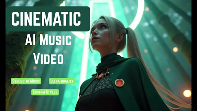 produce high quality ai music video