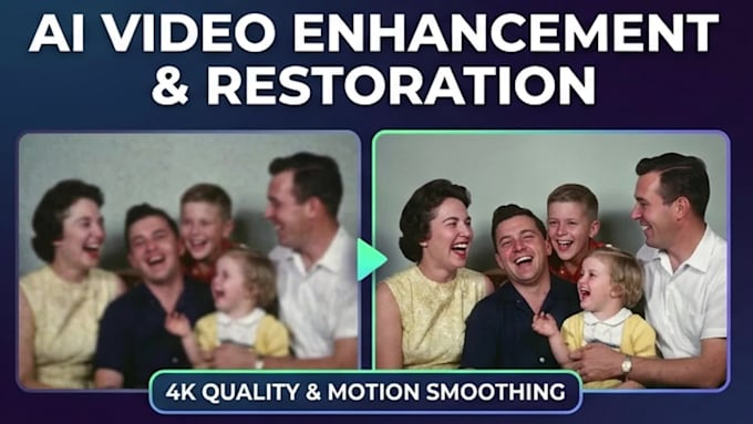 upscale and restore your low quality video to 4k using ai