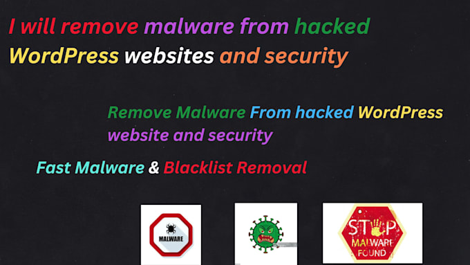 remove malware from hacked wordpress websites and security