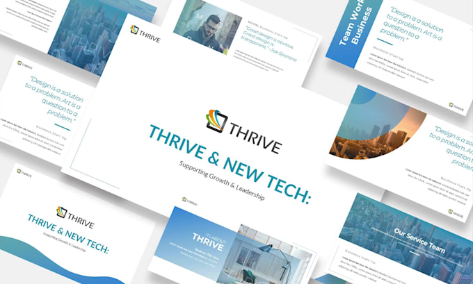 do professional branded powerpoint presentation design