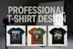 design a trendy tshirt graphic for pod and merch
