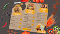 do restaurant menu design, food menu and food flyer design