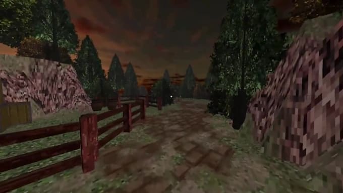 make 3d ps1 ps2 psx lowpoly environment game asset pixel tileset map animation