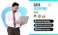 provide data scraping and data extraction services