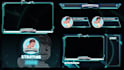 design animated twitch stream overlay, logo, panels, screens, alerts