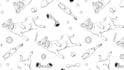 design unique and seamless hand drawn pattern, textile prints