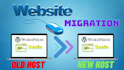 transfer your website from old host to new host