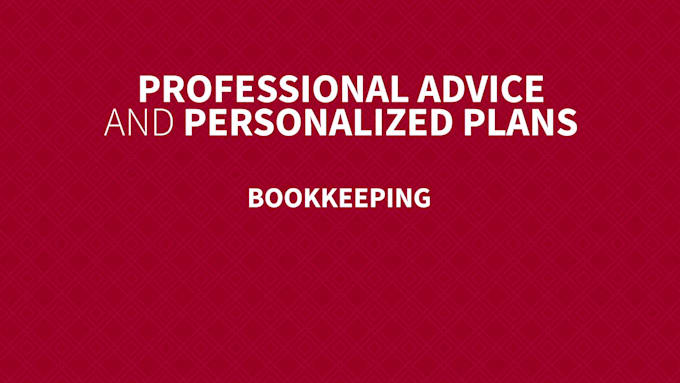 provide book keeping services