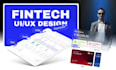 design fintech UI UX for web and mobile apps