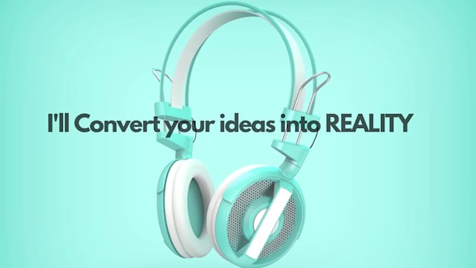 do 3d product design, 3d cad design and industrial design