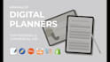do digital planner etsy planner journal calendar design