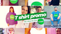 make cool t shirt promo video with 30 mockups