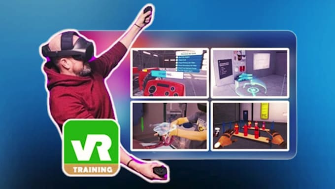 develop virtual reality gamified training VR apps