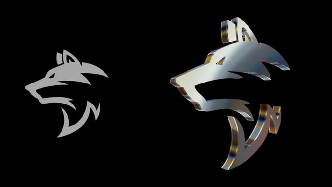 make 3d spinning or rotating logo from your jpg or png