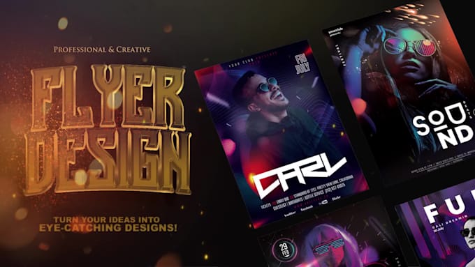 design flyer for your event