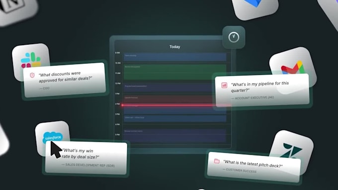 create ai saas video chatbot explainer ai platform animation UI animation videos