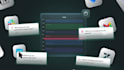 create ai saas video chatbot explainer ai platform animation UI animation videos