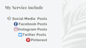 design social media  posts content kit with fast delivery