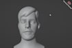 sculpt 3d head bust, realistic full body statue, likeness face model in stl
