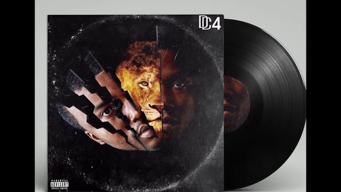 design an album cover art,mixtape or music artwork for you