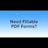 professionally create and design interactive fillable PDF forms
