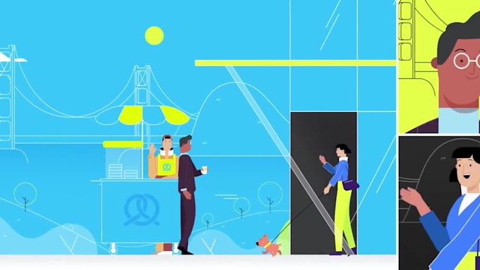 2d animated explainer video for business and sales