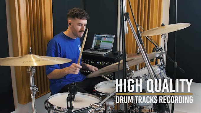 record professional HQ drums for your song