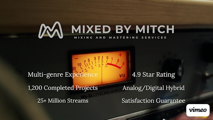 mix, master, and pitch correct your new single all genres