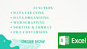 do fastest spreadsheet data entry, data cleanup in excel