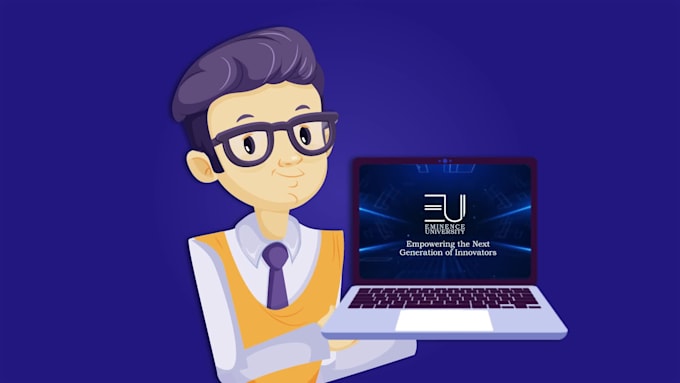 create 2d explainer, motion graphics