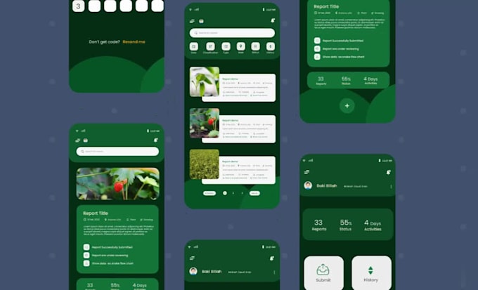 redesign revamp old website figma design mobile app UI UX