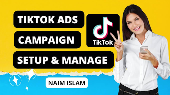 Best Deals! I will setup,run and ,manage tiktok ads campaign, tiktok ads, tiktok advertising