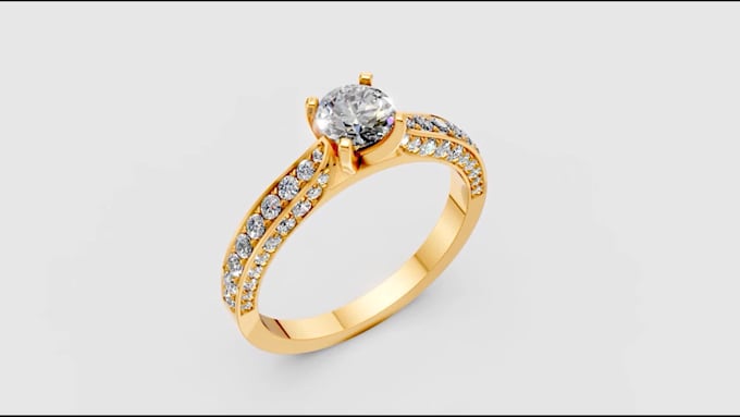 create 3d jewelry designs and do rendering