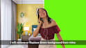 remove your green screen video background