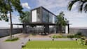 create shipping container house, tiny house and convenience store