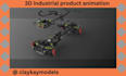 do 3d model 3d industrial product commercial video 3d explainer animation video