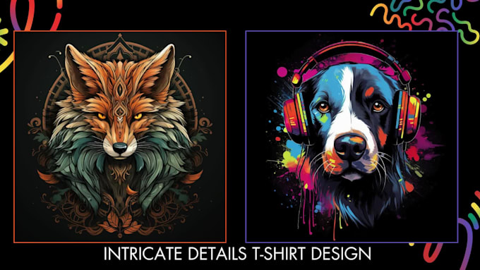 do vintage t shirt illustration and t shirt design by ai